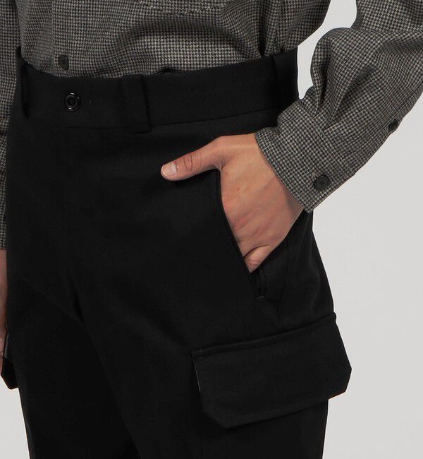 TOMORROWLAND MENS「キャバリーツイル カーゴパンツ」|カーゴ|