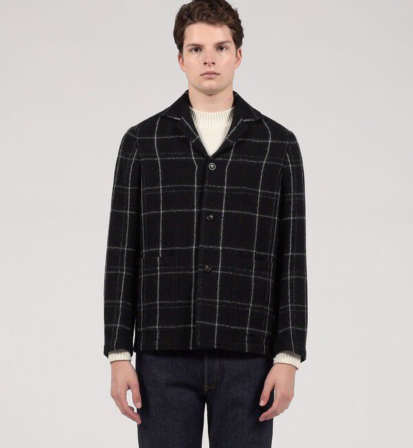 TOMORROWLAND MENS「ボイルドウール サブマリンジャケット」|ブルゾン・スタジャン|