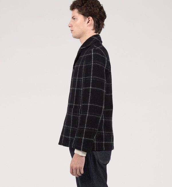 TOMORROWLAND MENS「ボイルドウール サブマリンジャケット」|ブルゾン・スタジャン|