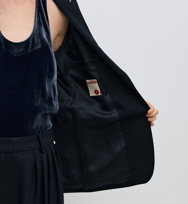 BACCA「ウールドスキン テーラードジャケット」|テーラードジャケット|