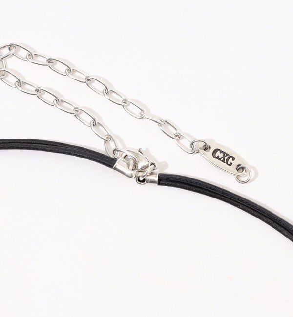 TOMORROWLAND GOODS「CXC　レザーコード ネックレス」|ネックレス|