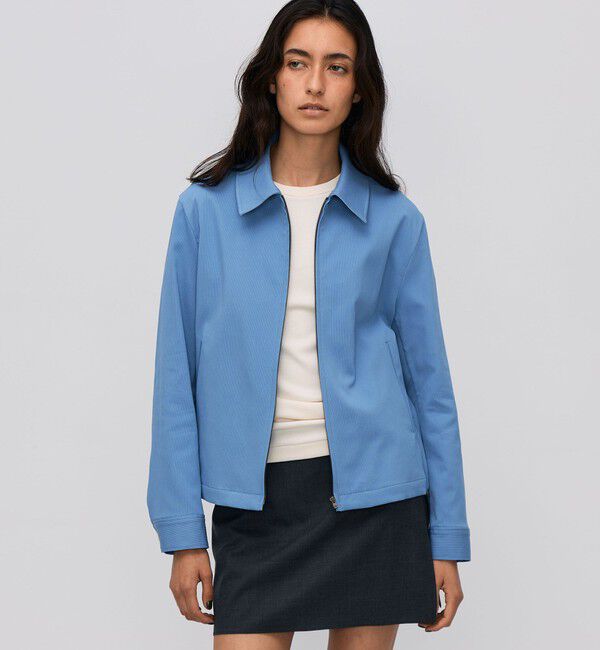 BACCA「コットンピケ ジップアップブルゾン」|その他|