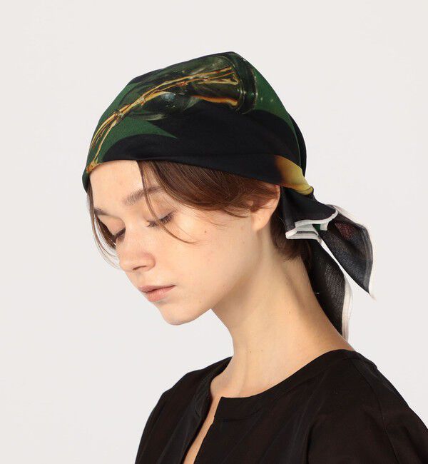 TOMORROWLAND GOODS「MESKO STUDIO Montereggione プリントスカーフ」|バンダナ・スカーフ|