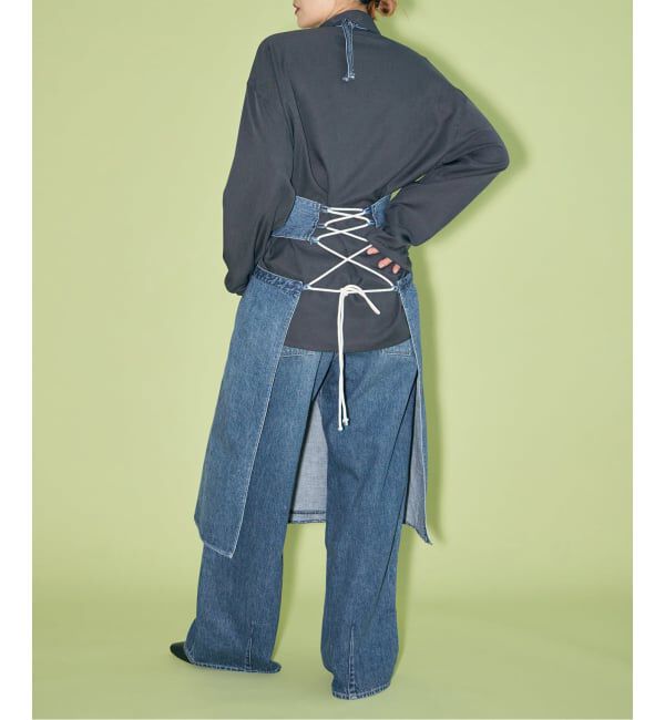  「KURO 別注 APRON DRESS：ワンピース」|ワンピース|