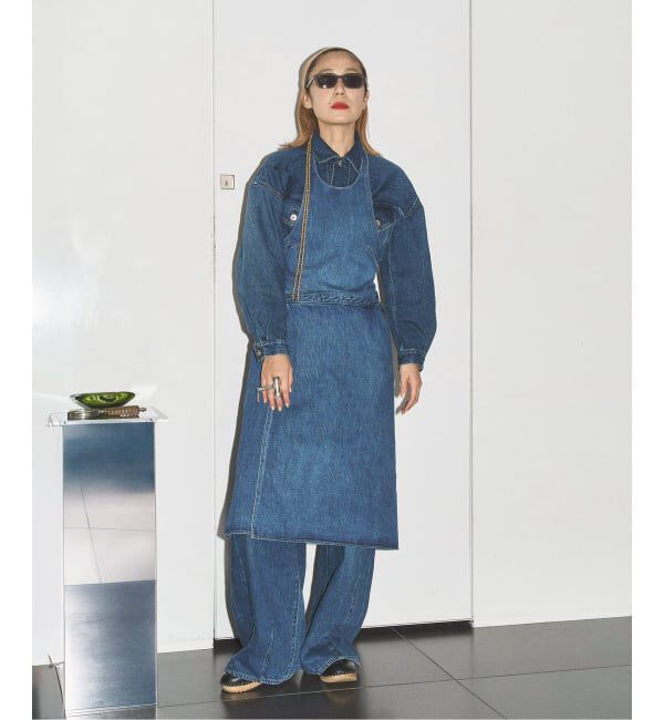  「KURO 別注 APRON DRESS：ワンピース」|ワンピース|