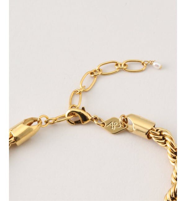  「ANNI LU GOLDEN ROPE ブレスレット」|ブレスレット・バングル|