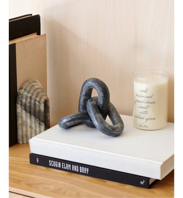 journal standard Furniture「MARBLE CHAIN　マーブル オブジェ」|その他|ブラック