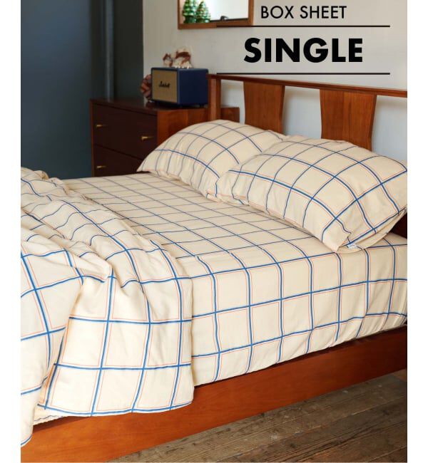 journal standard Furniture「BILLY BOX SHEET S　ボックスシーツ シングル」|その他|その他カラー K