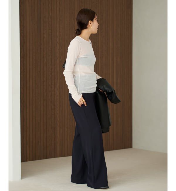 Plage「《追加》Mesh Sheer ロンT 4」|Tシャツ・カットソー|