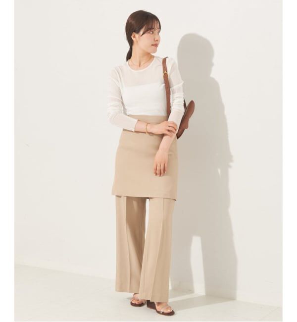 Plage「《追加》Mesh Sheer ロンT 4」|Tシャツ・カットソー|