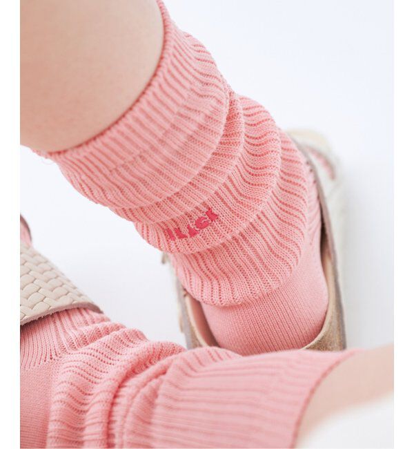 IENA「《追加2》BLACK ソックス」|ソックス|