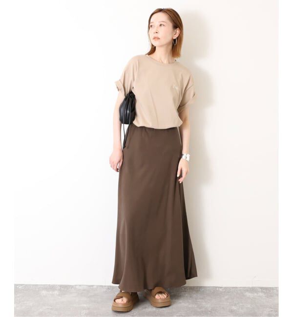 SLOBE IENA「《3サイズ展開/追加3》フィブリルマーメイドフレアスカート」|スカート|