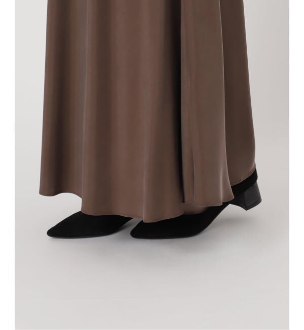 SLOBE IENA「《3サイズ展開/追加3》フィブリルマーメイドフレアスカート」|スカート|