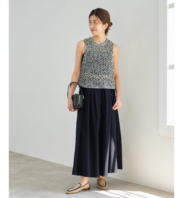 IENA「《一部カラー店舗限定》タイプライターフレアスカート」|スカート|