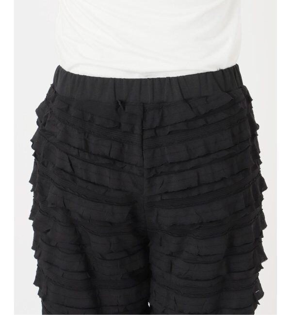 SLOBE IENA「《WEB限定/追加》フリルカットパンツ」|その他|