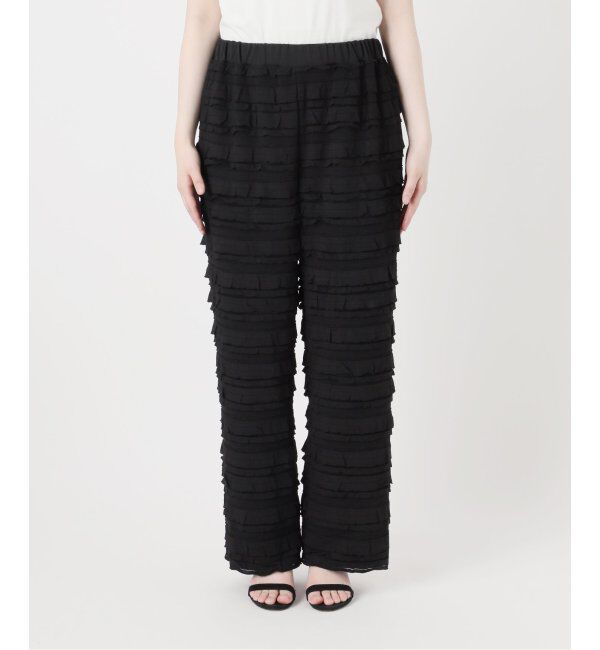 SLOBE IENA「《WEB限定/追加》フリルカットパンツ」|その他|