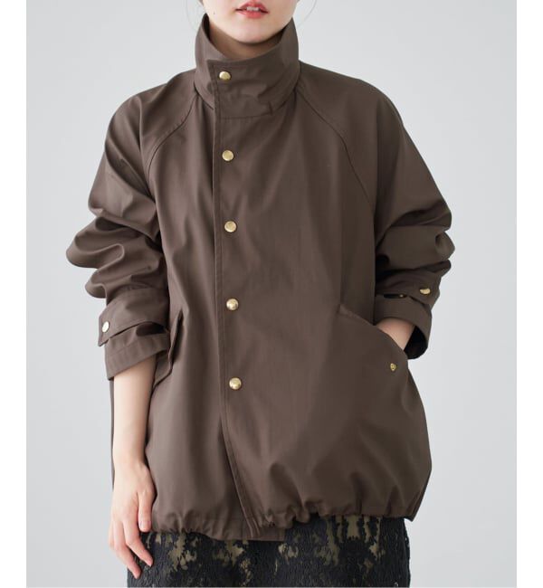 IENA「《一部カラーWEB限定》ボンディングフーデッドブルゾン」|その他|