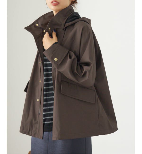 IENA「《一部カラーWEB限定》ボンディングフーデッドブルゾン」|その他|