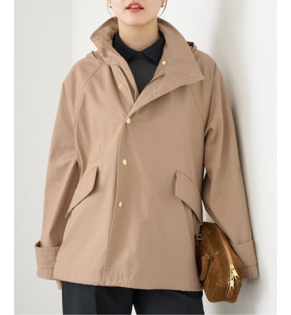 IENA「《一部カラーWEB限定》ボンディングフーデッドブルゾン」|その他|