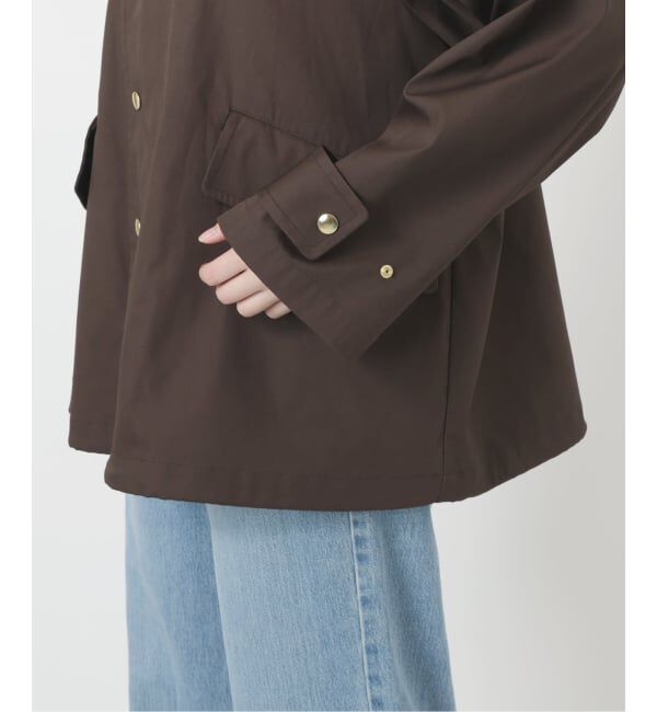 IENA「《一部カラーWEB限定》ボンディングフーデッドブルゾン」|その他|