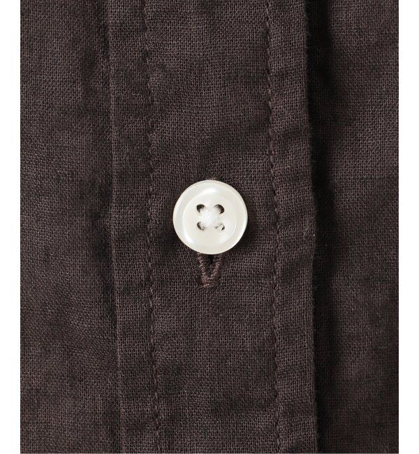 SLOBE IENA「《追加2》リネンコットンレギュラーシャツ」|シャツ・ブラウス|