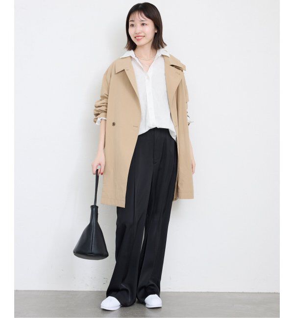 SLOBE IENA「《追加2》リネンコットンレギュラーシャツ」|シャツ・ブラウス|