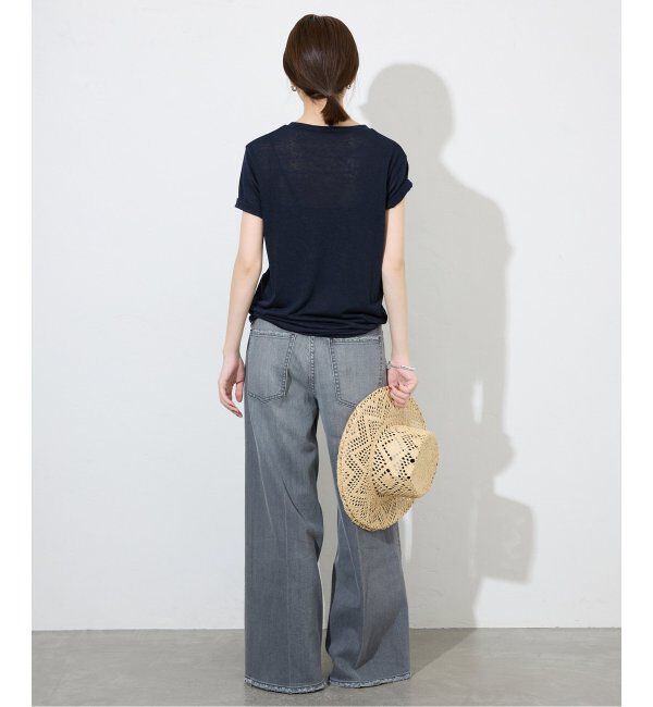 SLOBE IENA「《追加2》スラブ5分袖TEE」|Tシャツ・カットソー|