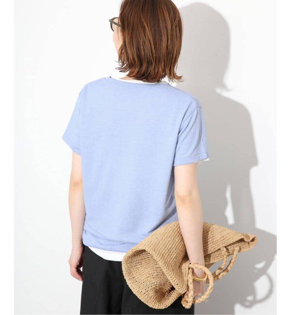 SLOBE IENA「《追加2》スラブ5分袖TEE」|Tシャツ・カットソー|