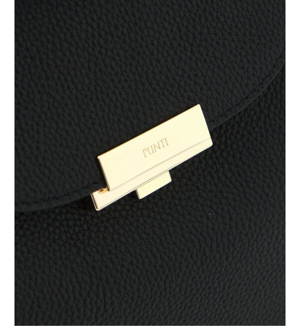 IENA「《WEB・一部店舗限定カラーあり/予約》PUNTI./プンティ MAGNOLIA HAND ハンドバッグ」|ハンドバッグ|