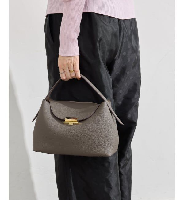 IENA「《WEB・一部店舗限定カラーあり/予約》PUNTI./プンティ MAGNOLIA HAND ハンドバッグ」|ハンドバッグ|