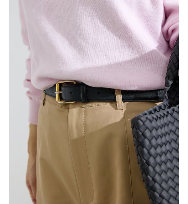 IENA「《追加2予約》MAISON BOINET LETHER BELT ベルト 94146G」|ベルト|