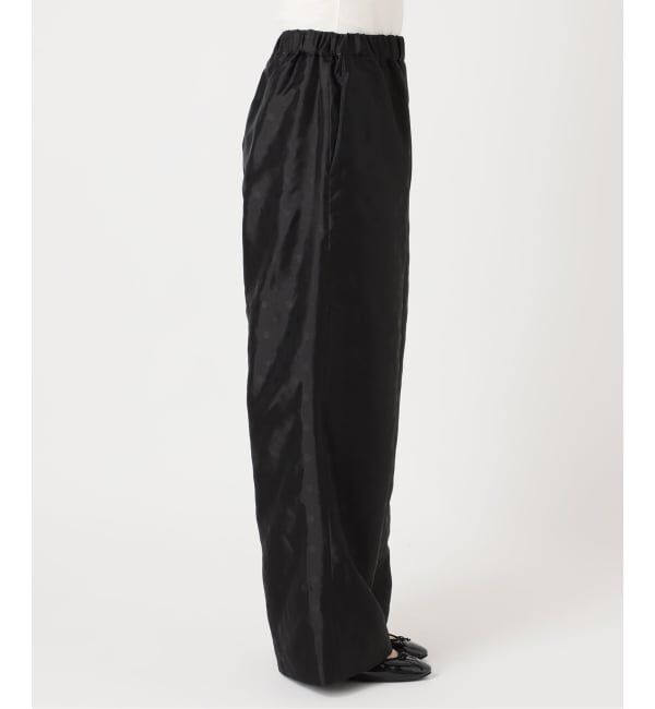 IENA「《予約》ドットジャガード ギャザーパンツ」|その他|