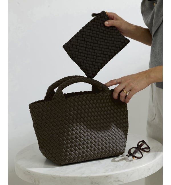 IENA「《予約》NAGHEDI/ナゲディ St Bathes small Tote トートバッグ SN03012LD」|トートバッグ|