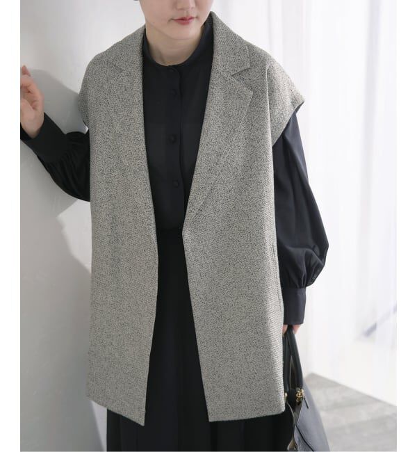 IENA「《予約》&NAVY ツイーディーサッシュジレ」|その他|