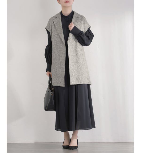 IENA「《予約》&NAVY ツイーディーサッシュジレ」|その他|