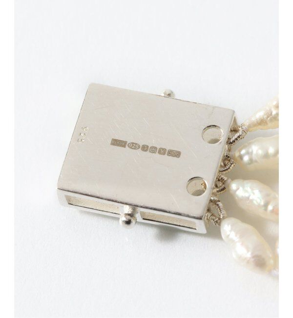 EDIFICE「BLEUE BURNHAM (ブルー バーナム) WOVEN ANTIQUE PEARL BRACEL WPBRACE1」|ブレスレット・バングル|