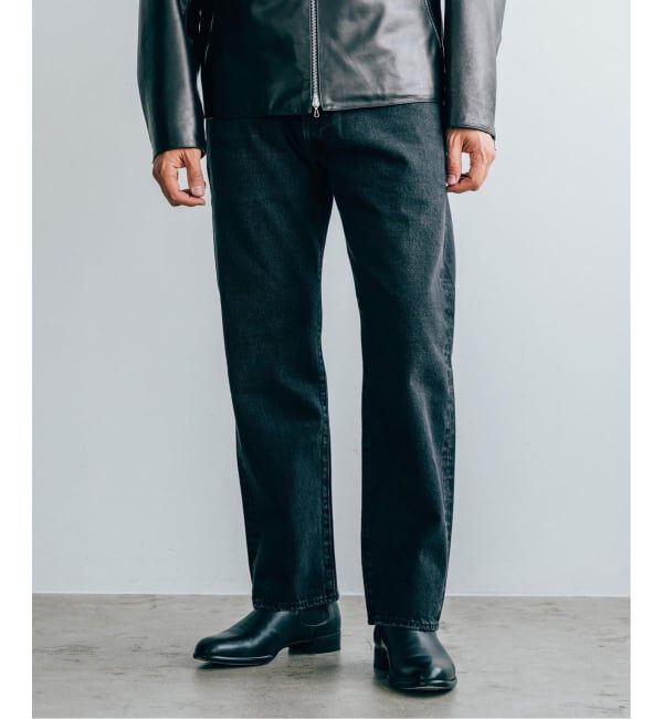 EDIFICE「《再予約》LEVI&rsquo;S(R)/リーバイス(R) 別注 BIG E 501(R) BLACK L28」|デニム|