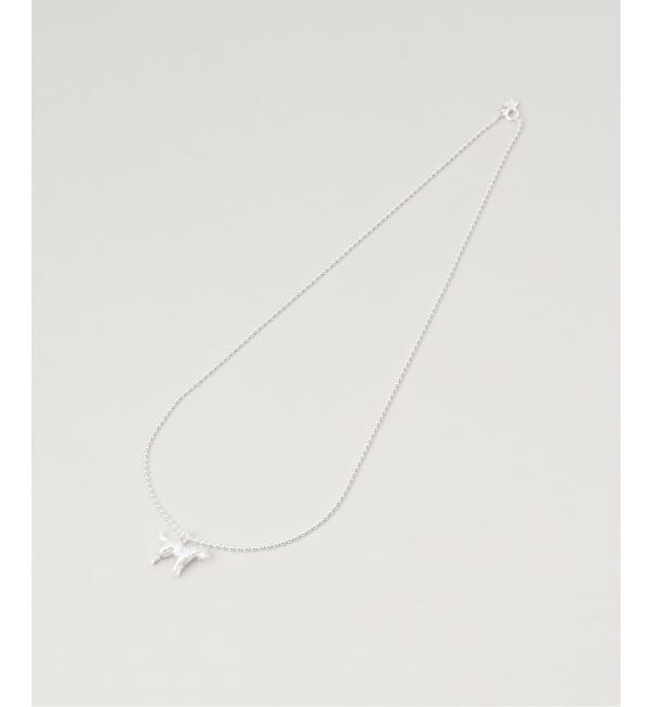 JOURNAL STANDARD「【WOLF CIRCUS /ウルフサーカス】 DOG NECKLACE(SILVER BEAD CHA」|ネックレス|