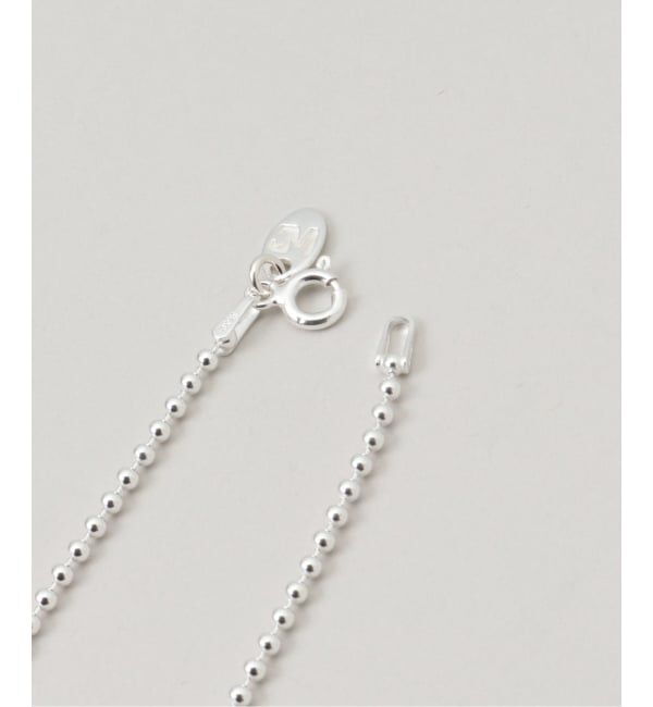 JOURNAL STANDARD「【WOLF CIRCUS /ウルフサーカス】 DOG NECKLACE(SILVER BEAD CHA」|ネックレス|