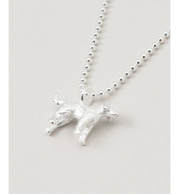 JOURNAL STANDARD「【WOLF CIRCUS /ウルフサーカス】 DOG NECKLACE(SILVER BEAD CHA」|ネックレス|