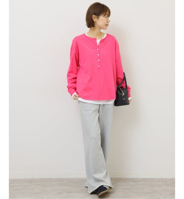 JOURNAL STANDARD relume「《予約》［2枚セット / SS素材］3WAYレイヤードヘンリープルオーバー」|ニット・セーター|