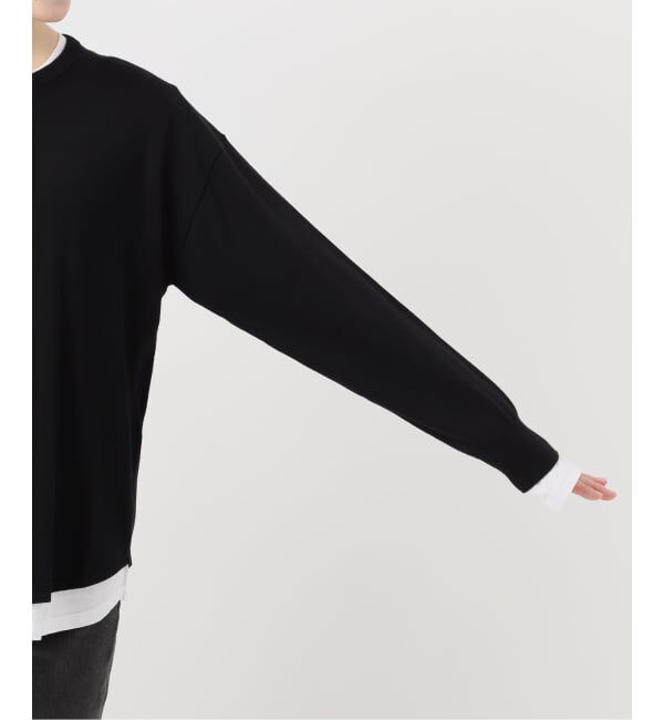 JOURNAL STANDARD relume「《予約》［2枚セット / SS素材］3WAYレイヤードヘンリープルオーバー」|ニット・セーター|