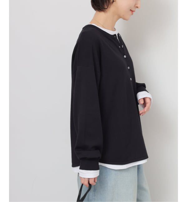 JOURNAL STANDARD relume「《予約》［2枚セット / SS素材］3WAYレイヤードヘンリープルオーバー」|ニット・セーター|