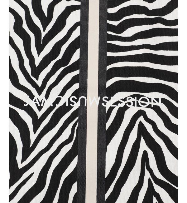 NOBLE「《WEB限定追加》N.Jam/エヌジャム キャンバススモールバッグ4(ゼブラ・レオパード)」|トートバッグ|