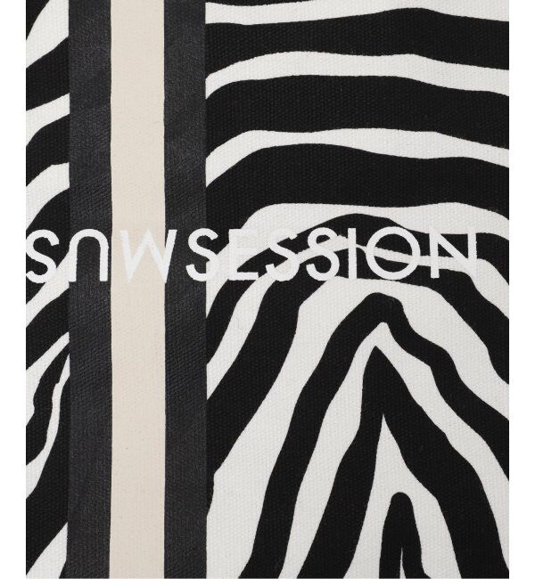 NOBLE「《WEB限定追加》N.Jam/エヌジャム キャンバススモールバッグ4(ゼブラ・レオパード)」|トートバッグ|