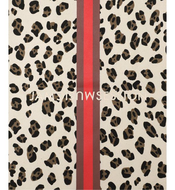 NOBLE「《WEB限定追加》N.Jam/エヌジャム キャンバススモールバッグ4(ゼブラ・レオパード)」|トートバッグ|