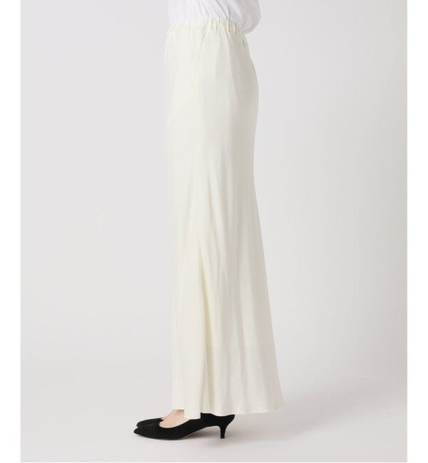 FRAMeWORK「≪追加≫キュプラバイアスサテンロングスカート」|スカート|