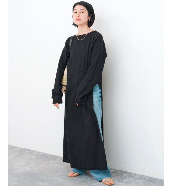 Spick and Span「コットンクレープルーズワンピース」|ワンピース|