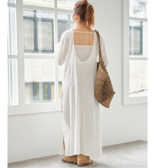 Spick and Span「コットンクレープルーズワンピース」|ワンピース|