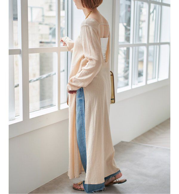 Spick and Span「コットンクレープルーズワンピース」|ワンピース|